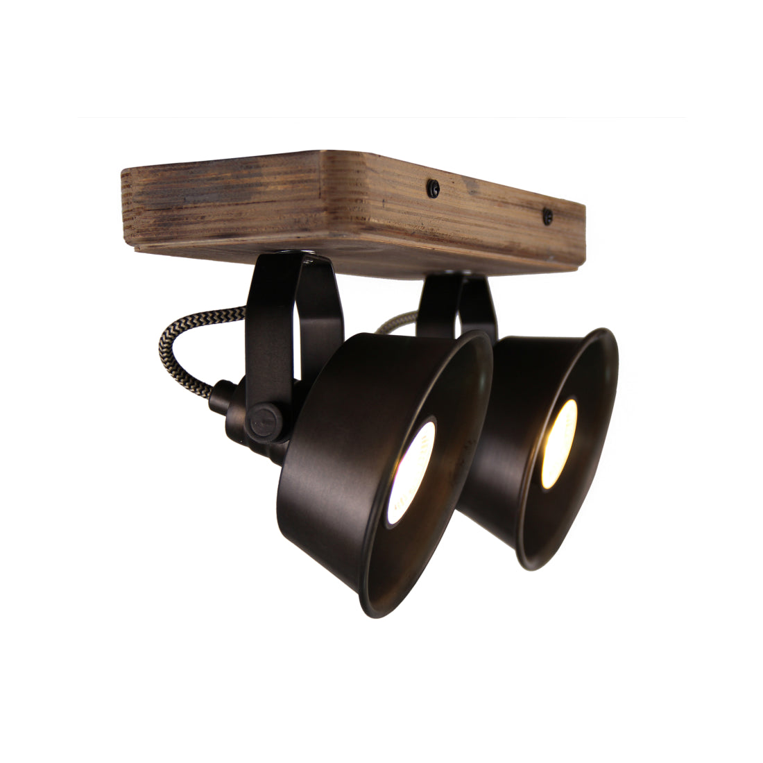 Deze zwarte plafondlamp uit de Max-serie voegt een moderne touch toe aan jouw interieur. Perfect voor sfeervolle verlichting.