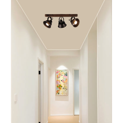 Moderne zwarte plafondlamp Max creëert een sfeervolle ambiance. Perfect voor een eigentijdse inrichting in elke kamer.