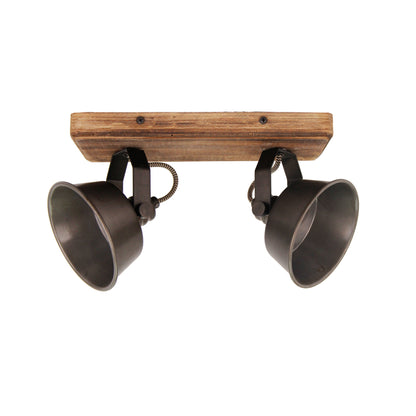 Detailfoto van de zwarte Max plafondlamp met een modern design. Perfect voor een eigentijdse uitstraling in jouw interieur.