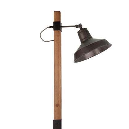De zwart metalen vloerlamp Max heeft een strakke moderne uitstraling. Perfect voor een eigentijdse sfeer in uw interieur.