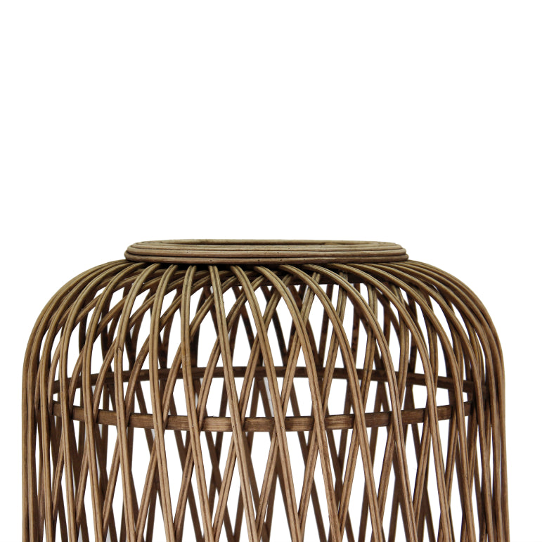 Deze bruine vloerlamp uit de Nature Diagonaal serie voegt een eigentijdse touch toe aan je interieur.