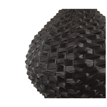 De prachtige bruine hanglamp Nature Treccia geeft een warm, natuurlijk gevoel aan je interieur.