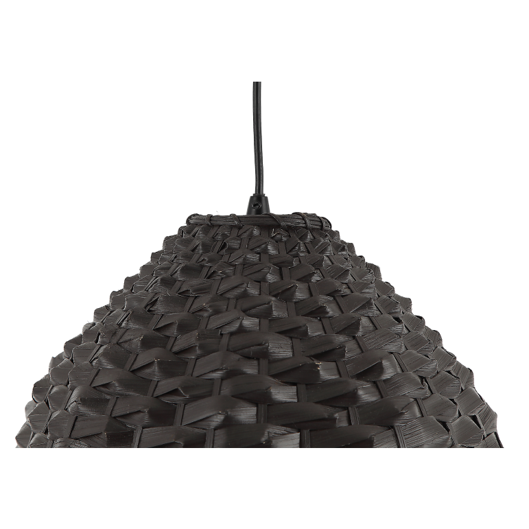 Deze bruine hanglamp uit de Nature Treccia serie voegt een organische charme toe aan je interieur.