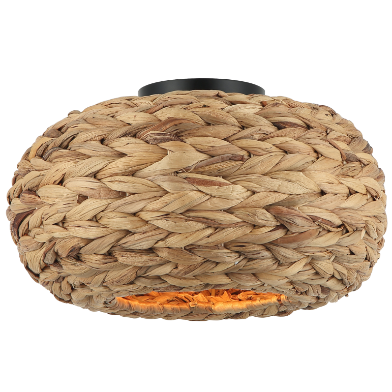 Illuminate your space with the Nature Treccia Ceiling light in rich brown. Perfect for adding warmth and texture to any room.