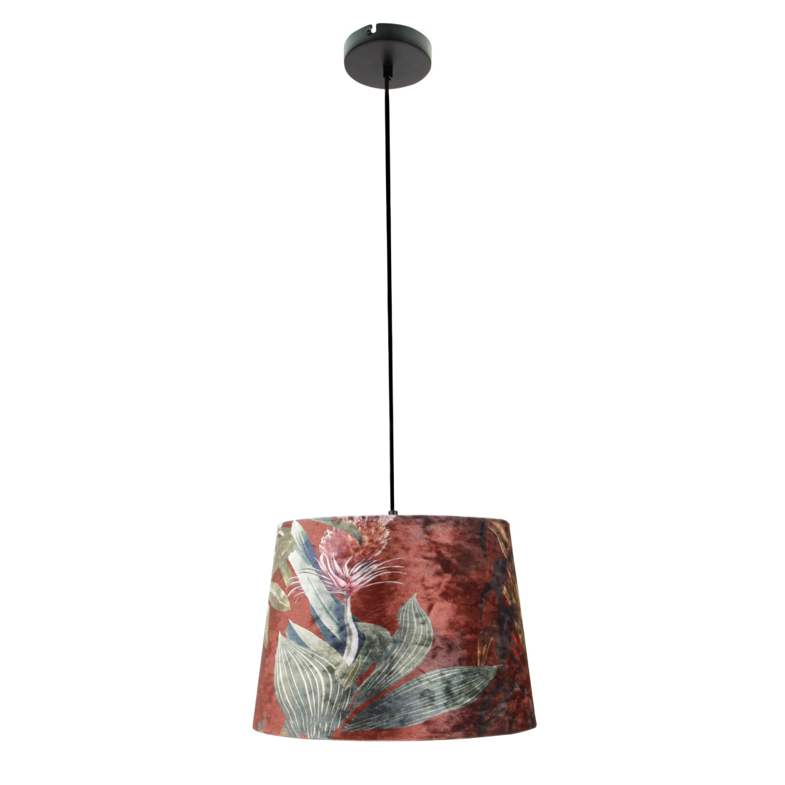Deze sfeervolle lampenkap in warme kleuren voegt karakter toe aan elke ruimte. Perfect voor een gezellige ambiance.