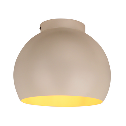 Moderne plafondlamp Occhio in crème voor een warm, sfeervol licht. Perfect voor elke eigentijdse interieurstijl.