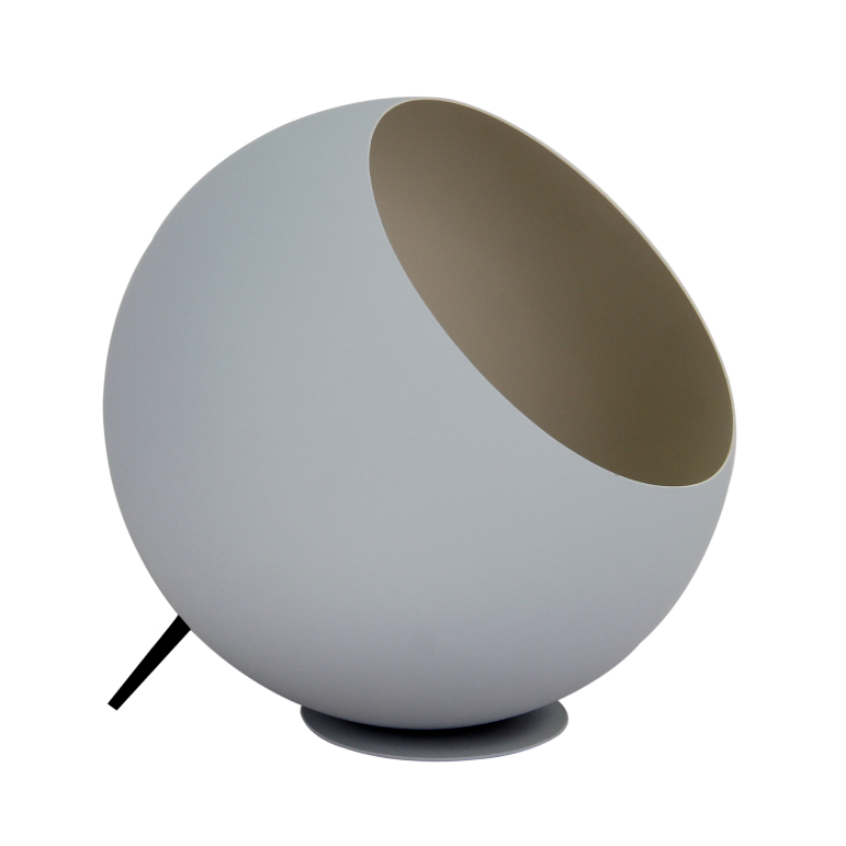 De blauwe Occhio tafellamp voegt een modern accent toe aan je interieur. Perfect voor een sfeervolle werkplek of nachtkastje.