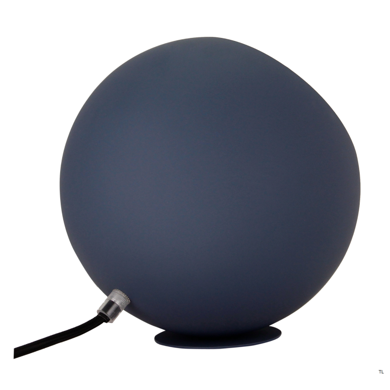 De crème Occhio tafellamp heeft een modern design en voegt een warme uitstraling toe aan elk interieur.