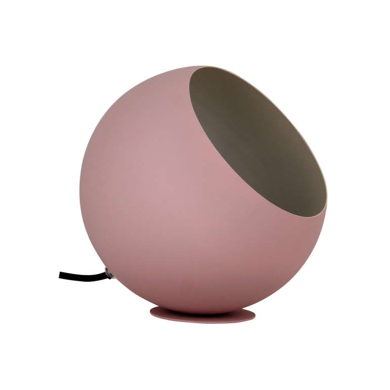 Deze moderne roze tafellamp uit de Occhio-serie is een echte blikvanger. Perfect voor een speelse, stijlvolle inrichting.
