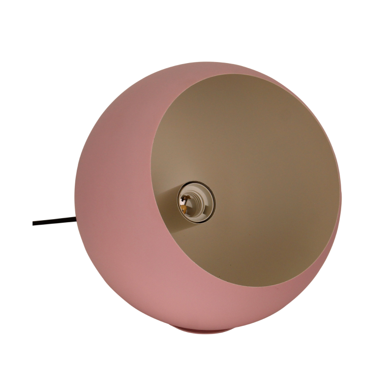 Deze moderne roze tafellamp van de Occhio-serie voegt een speelse touch toe aan je interieur. Perfect voor elk bureau!