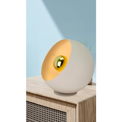 Warm cream tones define this modern Occhio floor lamp. Perfect for creating a cozy ambiance in any contemporary space.