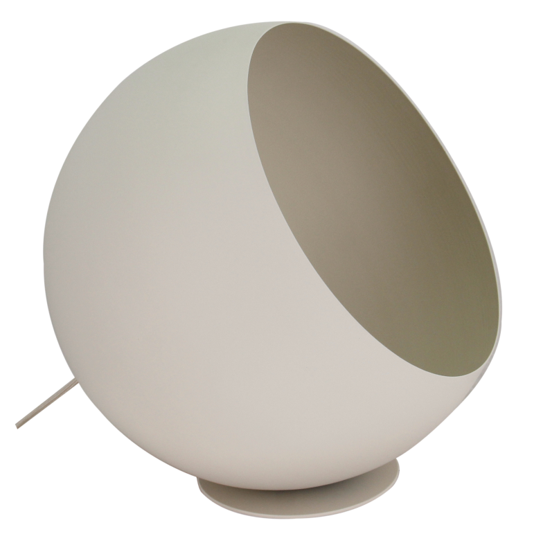 Illuminate your space with the modern cream Occhio floor lamp. Its clean lines enhance any contemporary decor beautifully.