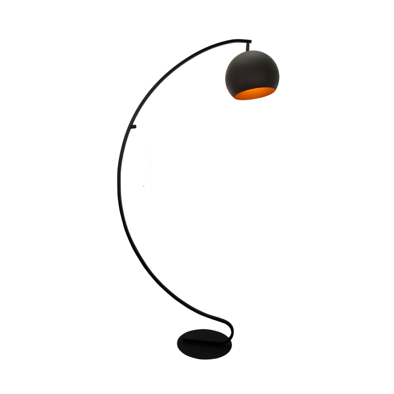 Met zijn elegante zwarte afwerking voegt deze vloerlamp een modern accent toe aan jouw interieur.