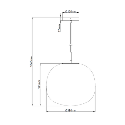 Detail van de Opalino hanglamp in wit. Deze lamp voegt een sprankelende sfeer toe aan elke moderne ruimte.