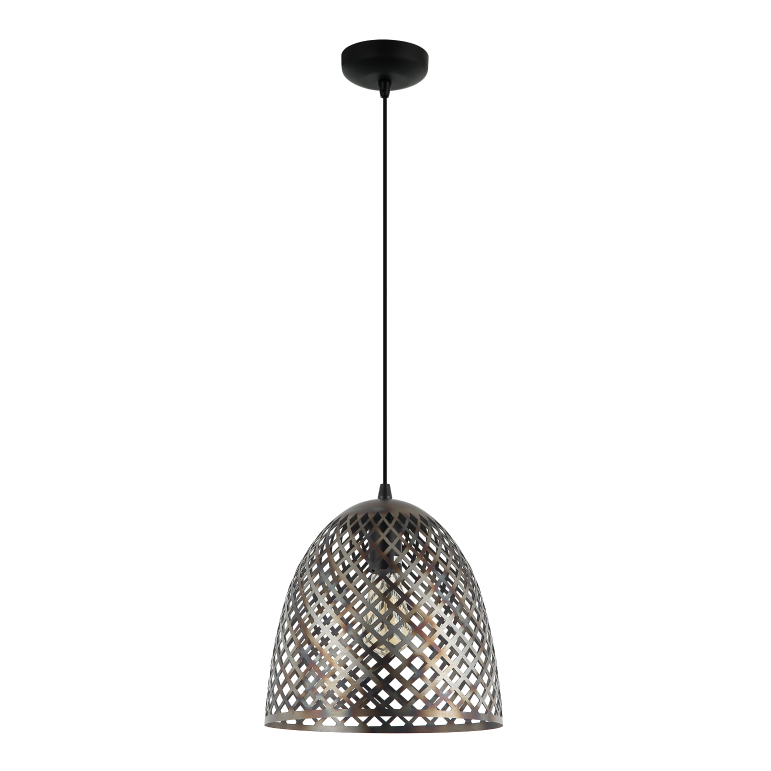 Discover the striking black Pavia pendant light, perfect for adding an industrial touch to any room.