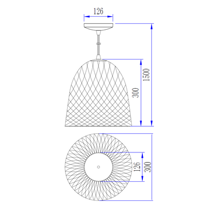 Deze gedetailleerde zwart metalen hanglamp voegt een industrieel accent toe aan elke ruimte. Perfect voor boven de eettafel.