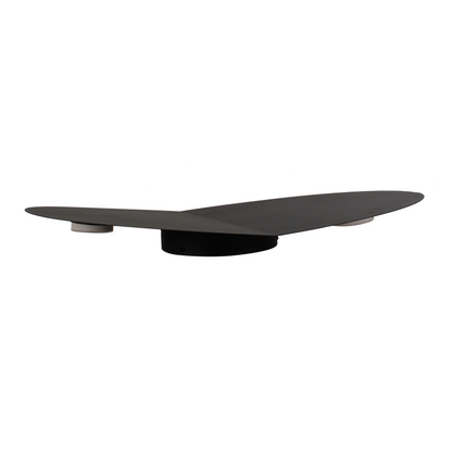 De zwarte Piatto wandlamp heeft een strakke, moderne uitstraling. Perfect voor een eigentijdse inrichting.