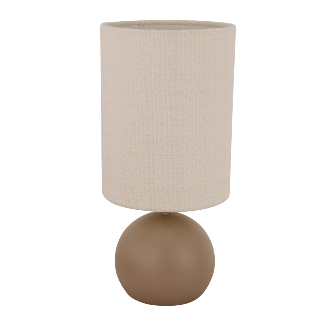 De taupe Porto tafellamp is een stijlvolle toevoeging aan je interieur. Perfect voor een gezellige sfeer aan tafel.
