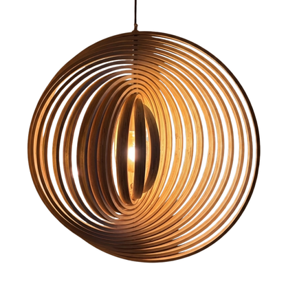 De crème Ring hanglamp straalt moderniteit uit met zijn strakke ronde vorm. Een blikvanger voor elke eigentijdse inrichting.
