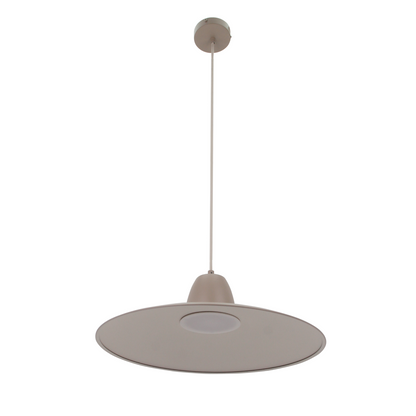 Bijzondere detailfoto van de crèmekleurige Mantua hanglamp.