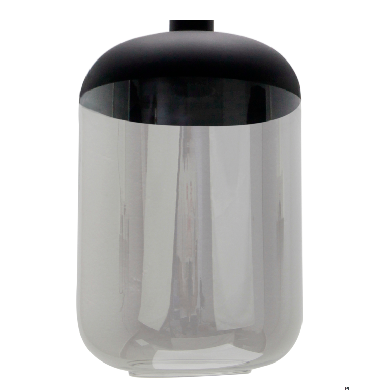De zwarte hanglamp Specchio opaco heeft een eigentijds design. Perfect voor een moderne touch in je interieur.
