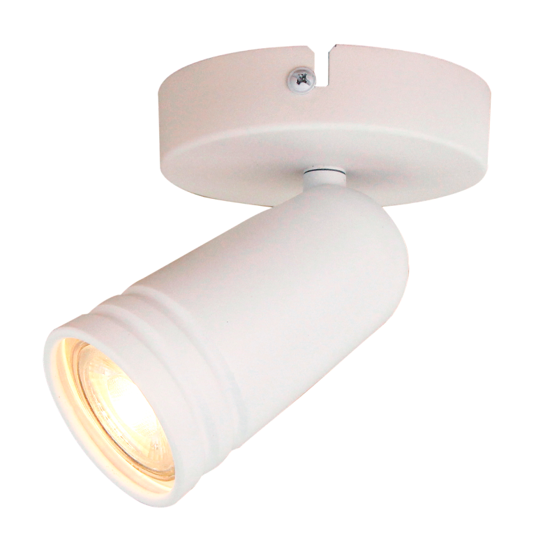 Illuminate your space with the sleek white Spero ceiling light. Its minimalist design fits seamlessly into any decor.
