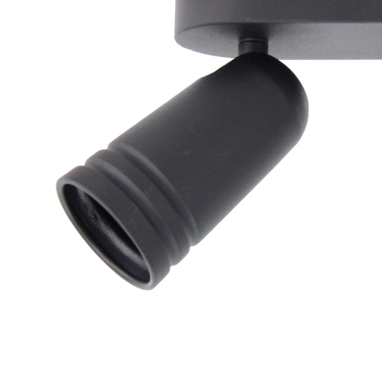 De zwarte Spero plafondlamp heeft een modern design met strakke lijnen. Perfect voor een eigentijdse en sfeervolle ruimte.