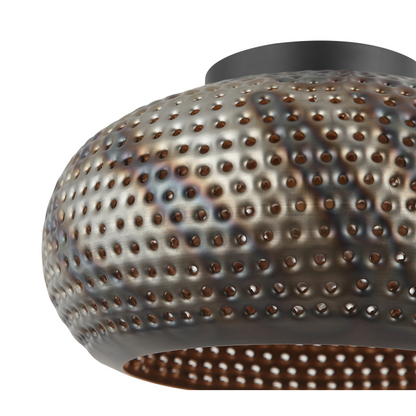 De zwarte Spezia plafondlamp met modern design voegt een strakke uitstraling toe aan jouw interieur.