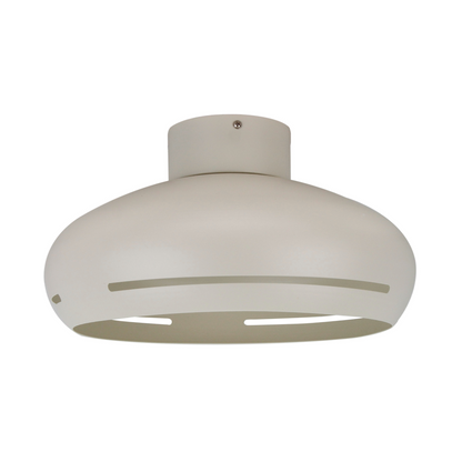 Deze witte plafondlamp uit de Striscia-serie heeft een modern design. Perfect voor een strakke en eigentijdse uitstraling.
