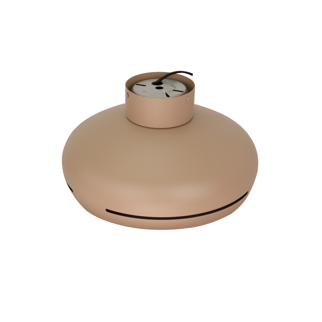 Deze zandkleurige plafondlamp heeft een speels design. Een echte eyecatcher die warmte en sfeer in je ruimte brengt.