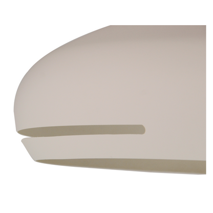 Details van de crèmekleurige Striscia hanglamp stralen moderne elegantie uit. Perfect voor een sfeervolle inrichting.