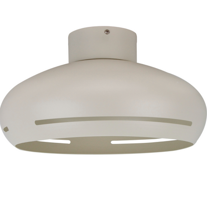 De crème Striscia plafondlamp heeft een eigentijds design. Ideaal voor een sfeervolle en moderne uitstraling in huis.