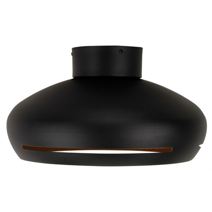 De Striscia plafondlamp in zwart en goud voegt een moderne touch toe aan jouw interieur. Perfect voor sfeervolle verlichting.