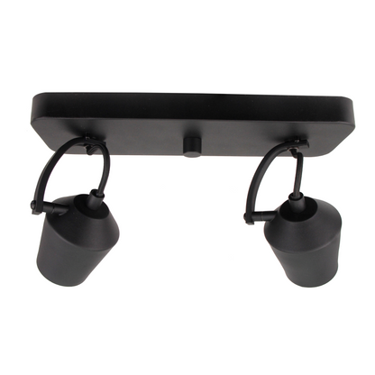 Deze zwarte Tavola plafondlamp heeft een modern ontwerp en voegt een strakke touch toe aan jouw interieur.