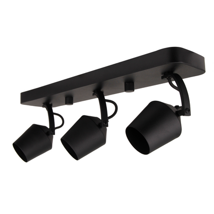 Met een modern design in zwart, voegt de Tavola plafondlamp een chique uitstraling toe aan elke ruimte.
