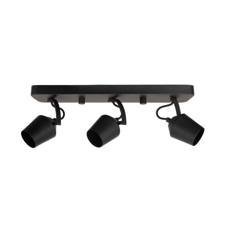 Deze detailfoto toont de elegante zwarte Tavola plafondlamp. Perfect voor een moderne uitstraling in elke ruimte.