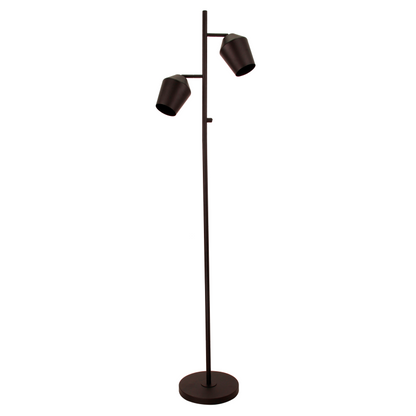 Deze zwarte Tavola vloerlamp heeft een minimalistich design en past perfect in een moderne interieur. Een echte sfeermaker!