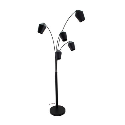 Discover the modern elegance of the black Tavola floor lamp. Its sleek design enhances any contemporary space beautifully.