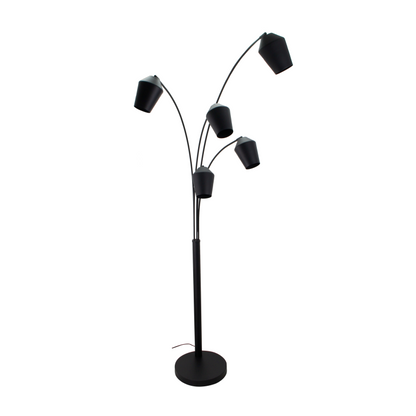 Deze zwarte Tavola vloerlamp heeft een modern design en biedt een stijlvolle aanvulling voor jouw interieur.