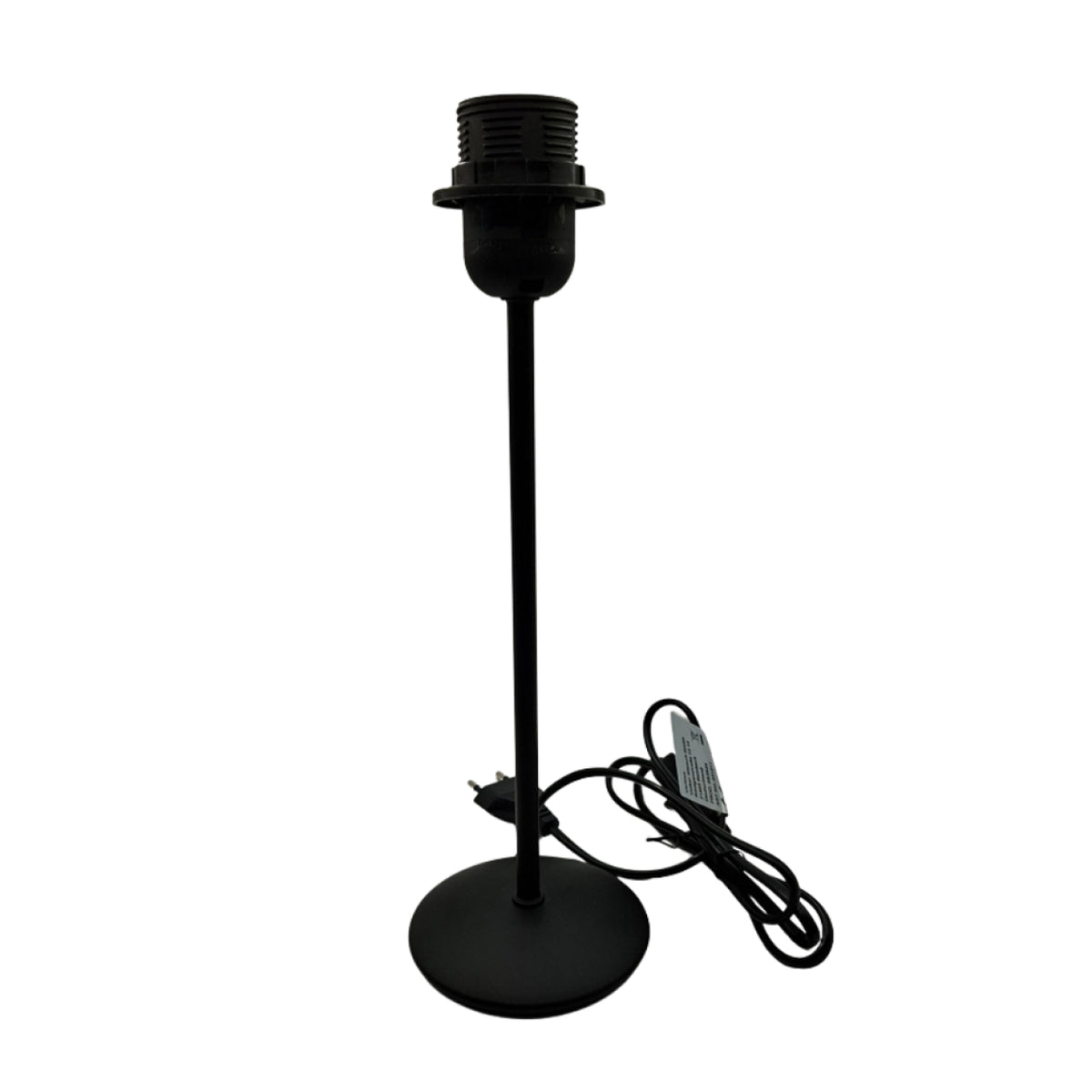 Deze zwarte lampenvoet van 29 cm voegt een moderne flair toe aan elke ruimte. Perfect voor je eigen unieke lampontwerp.