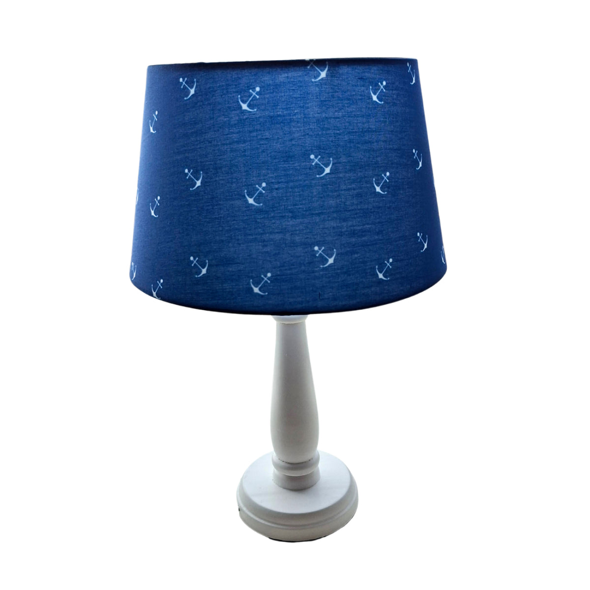 Brighten your space with the Anker table lamp in blue and white. A perfect blend of Japandi and modern aesthetics.