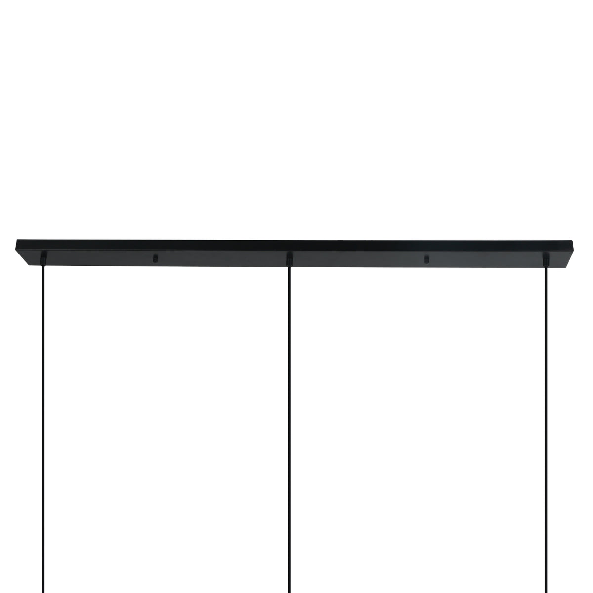 De zwart metalen Canna hanglamp straalt moderne elegantie uit. Perfect voor boven de eettafel of in de woonkamer.
