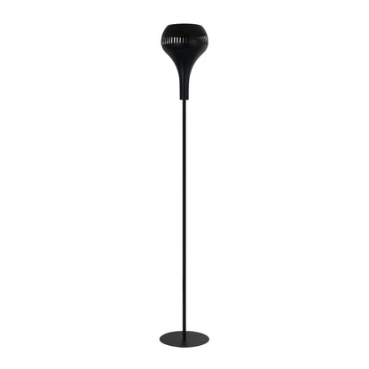 Met zijn strakke zwarte ontwerp voegt de Canna vloerlamp een moderne touch toe aan je interieur. Perfect voor elke ruimte.