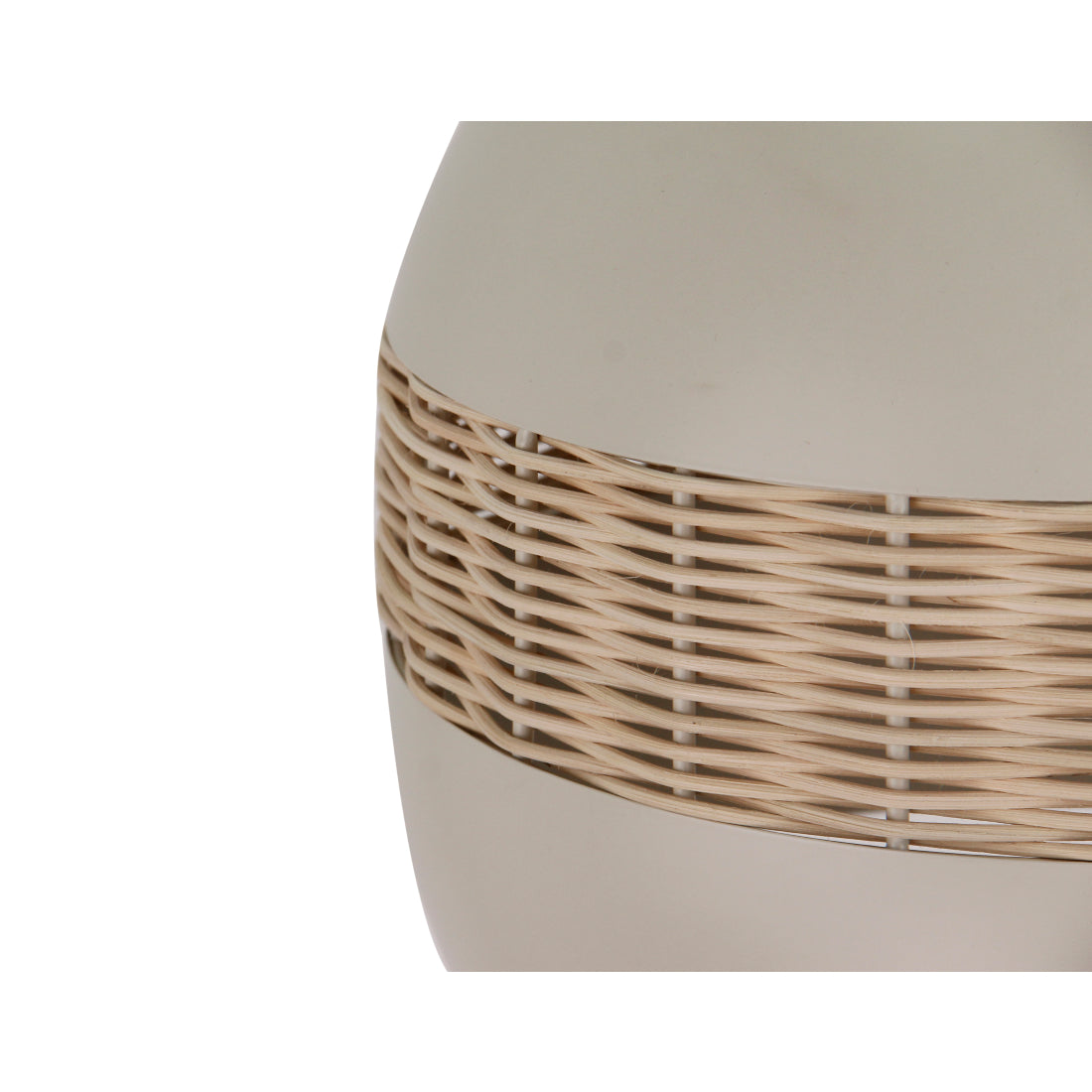 De crème hanglamp Caserta geeft een warme, landelijke uitstraling. Perfect voor sfeervolle avonden in huis.