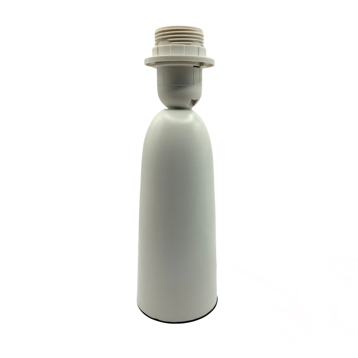 Minimalistische witte lampenvoet van 22 cm hoog. Perfect voor een frisse, moderne uitstraling in je interieur.