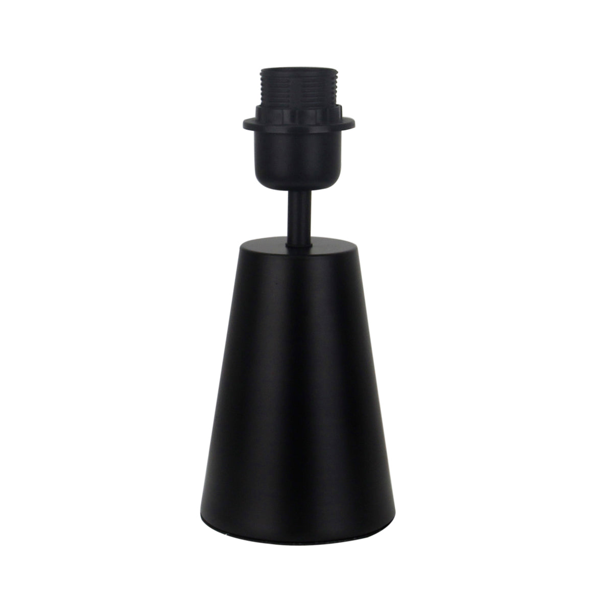 Deze zwarte lampenvoet van 22 cm voegt een tijdloze sfeer toe aan je interieur. Perfect voor elke lampenkap.