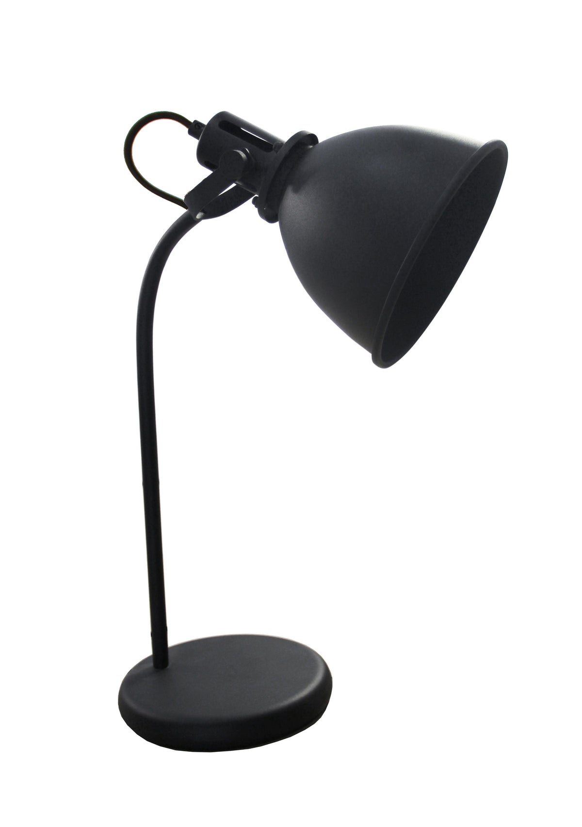 Deze zwarte tafellamp uit de Industrie-serie heeft een robuuste uitstraling. Ideaal voor een stoere, industriële sfeer in