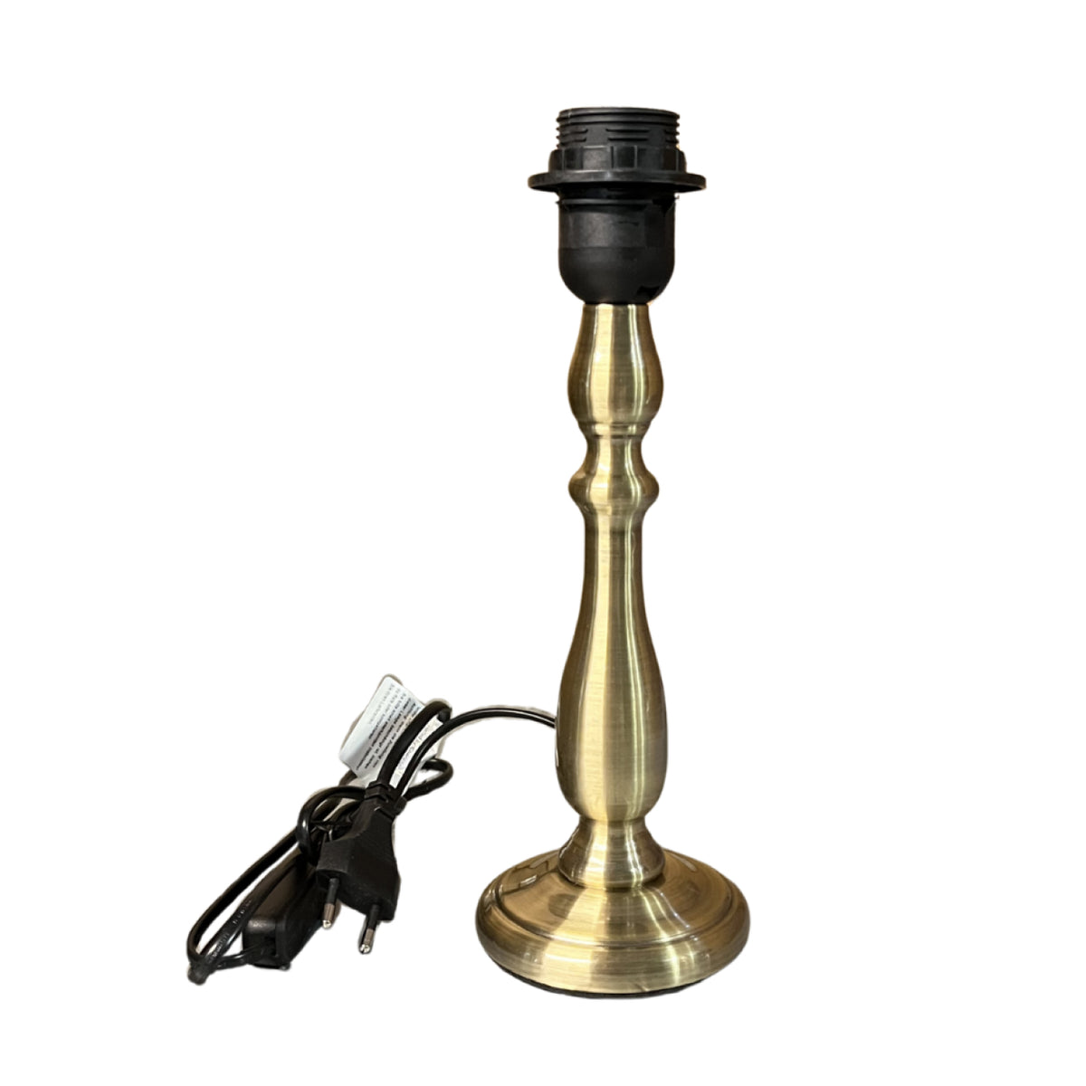 Deze bronzen lampenvoet van 26 cm voegt een warme, elegante uitstraling toe aan je interieur. Perfect voor elke lampenkap.