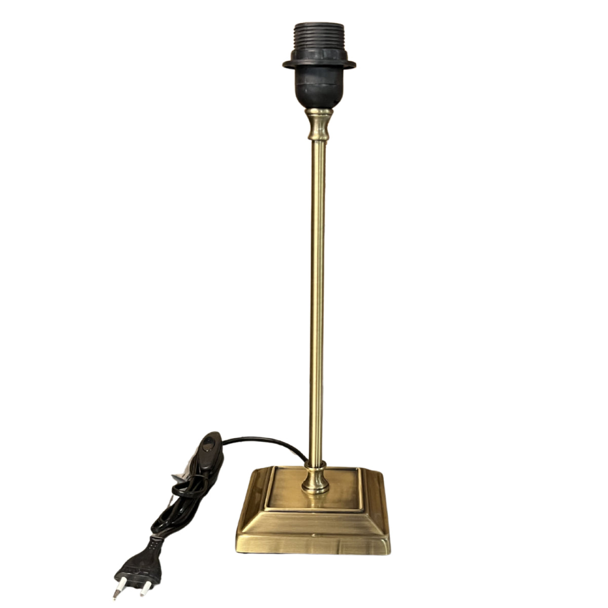 Deze bronzen lampenvoet uit de T-80 serie voegt een tijdloze elegantie toe aan je interieur.