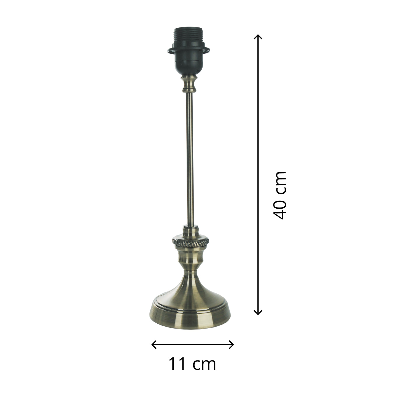 Deze bronzen lampenvoet geeft een warme uitstraling aan je interieur. Perfect voor het creëren van sfeer in elke kamer.